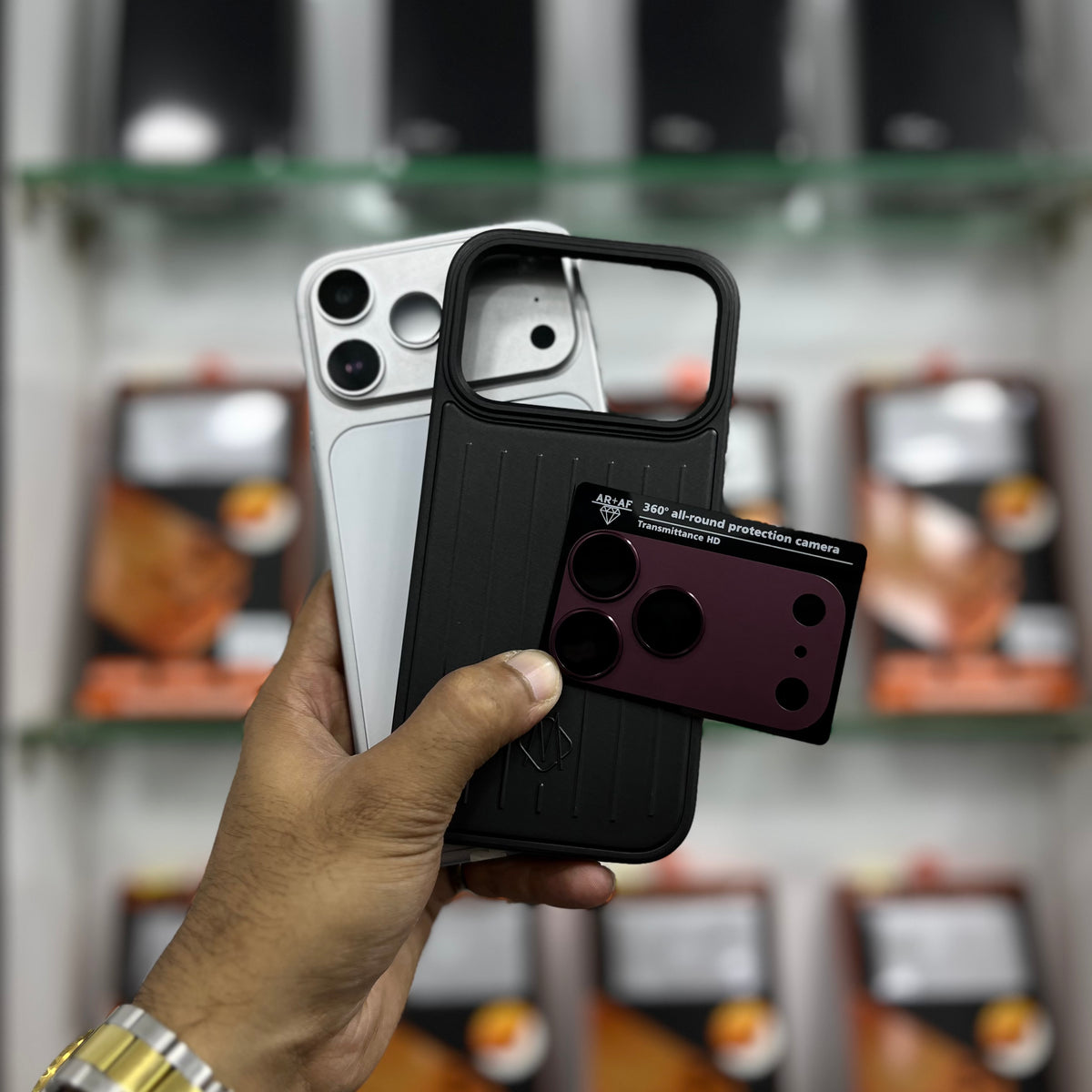 Branded Rimowa Case Plus Metal Converter Lens