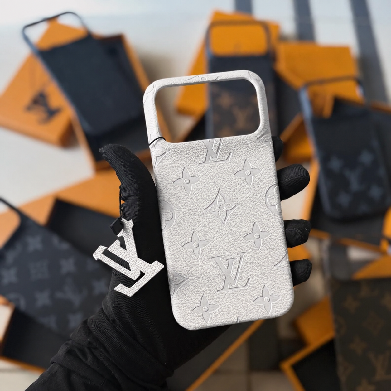Elite®️ Branded Leather Case 🤎