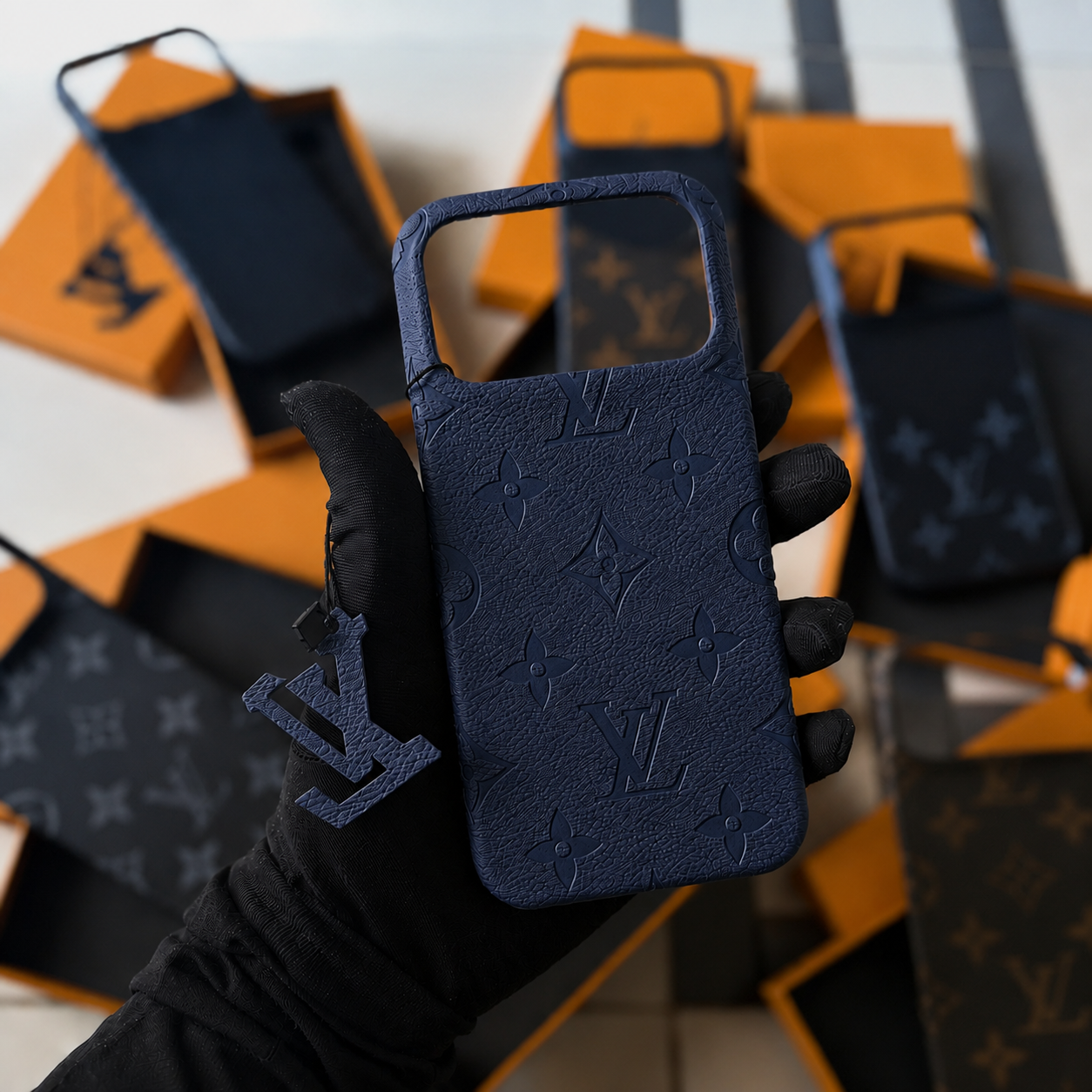 Elite®️ Branded Leather Case 🤎