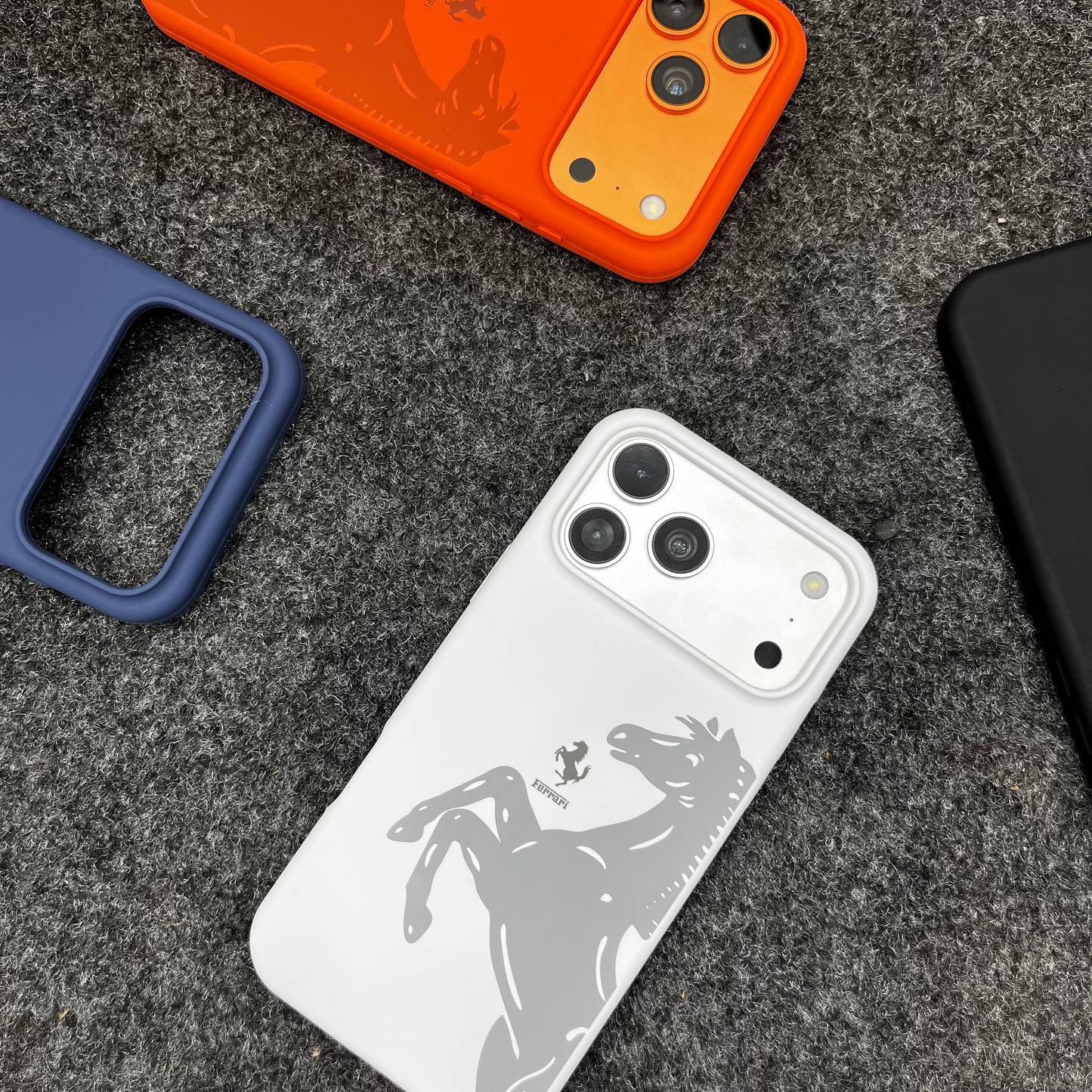 Premium Ferrari Horse Luxe Case
