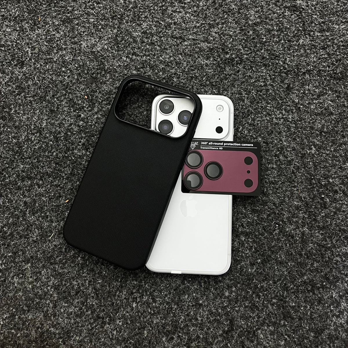 Tech Woven Case Plus 18 Pro Max Metal Converter Lens