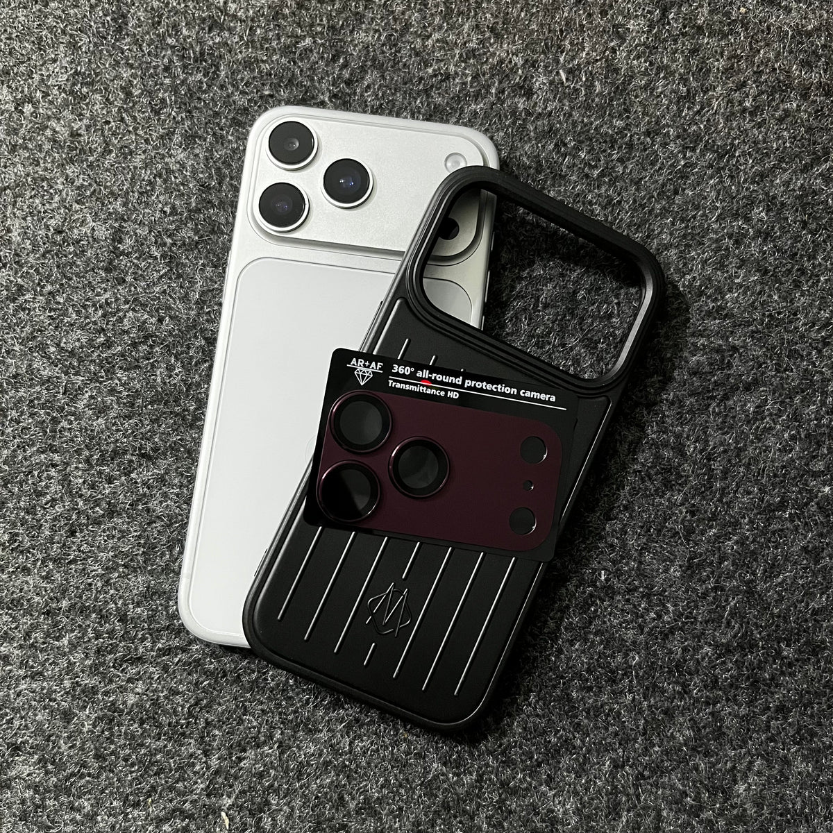 Branded Rimowa Case Plus Metal Converter Lens