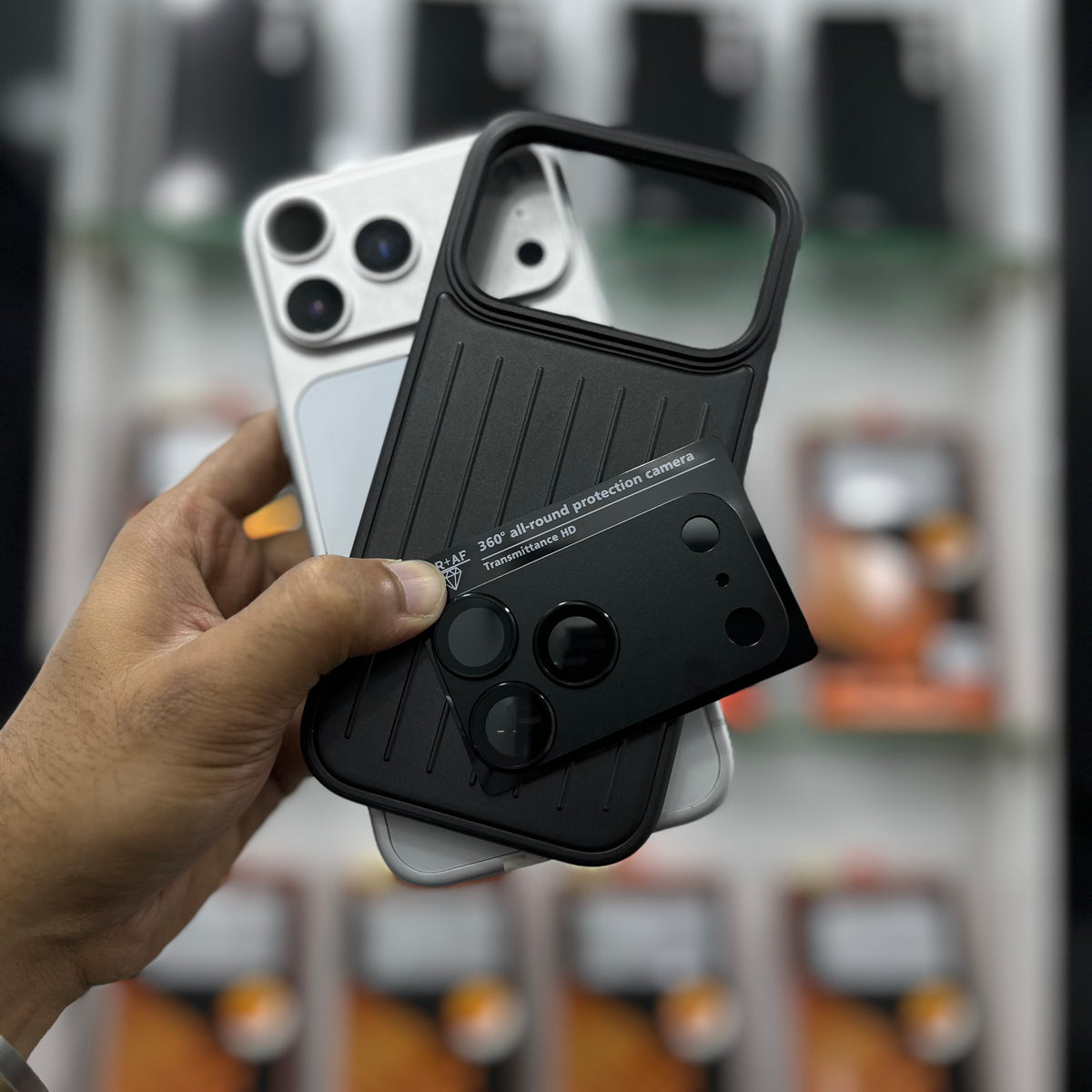 Branded Rimowa Case Plus Metal Converter Lens