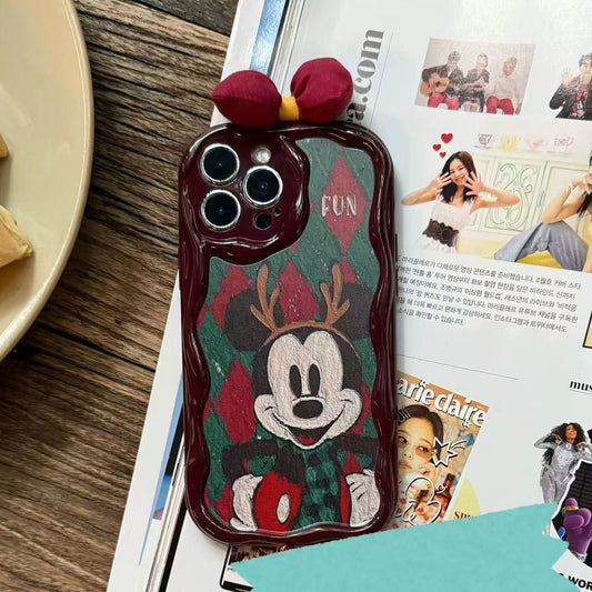 Cute Mickey Mouse Bow Case🫰🏻🎀