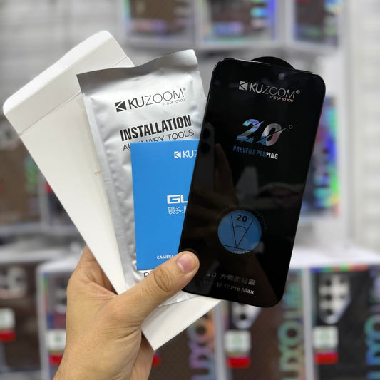 Kuzoom 3 in 1 Set (Phone Case/Screen Protector/Camera Lens Protectors) - 17 Pro Max