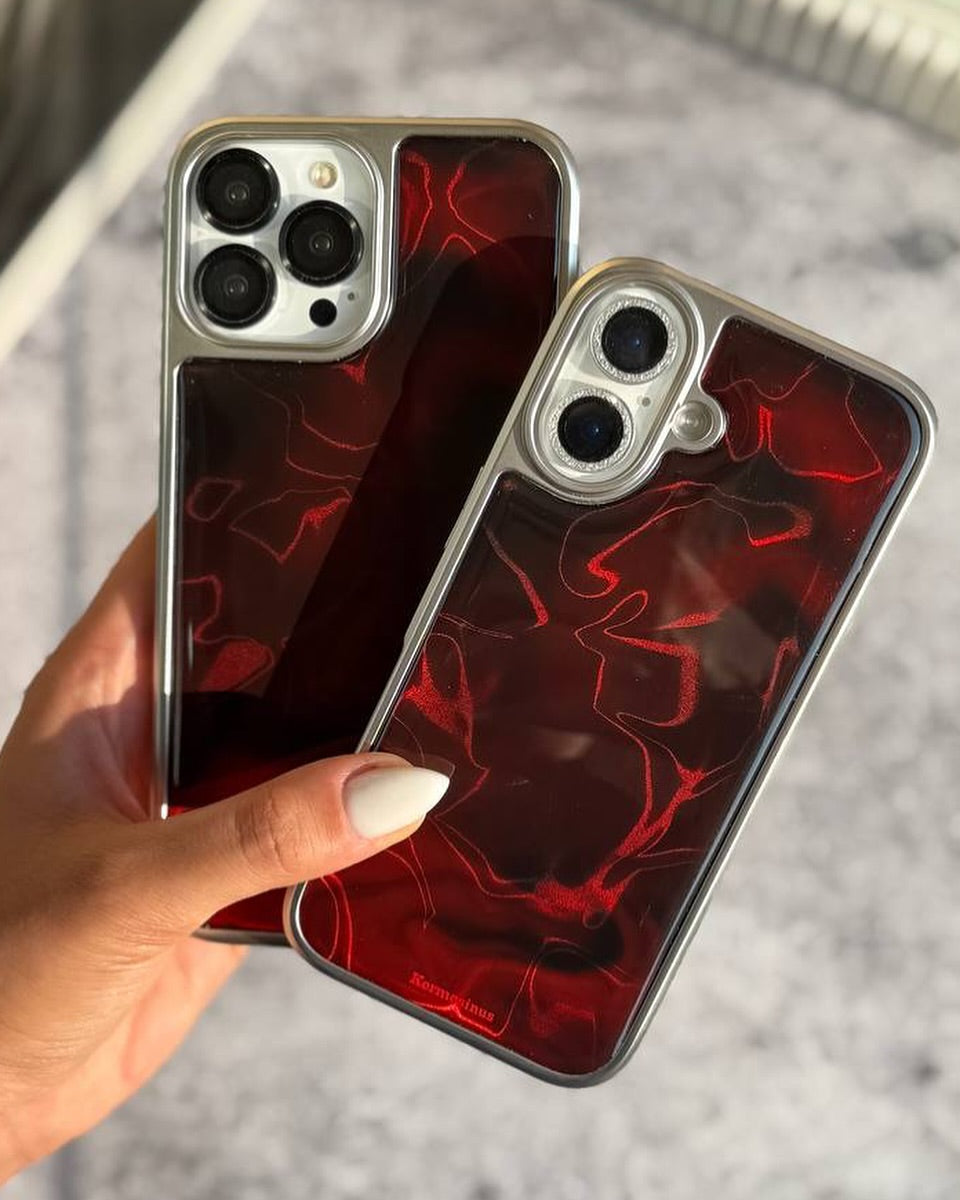 RED BLACK FIRE CASE