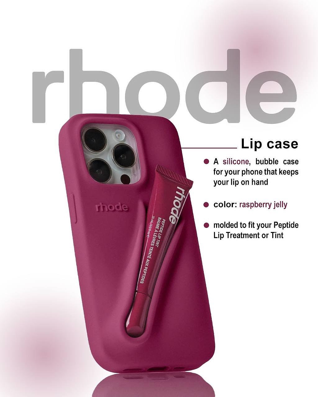 Rhode Case With Peptide Lip Tint – Case Trap