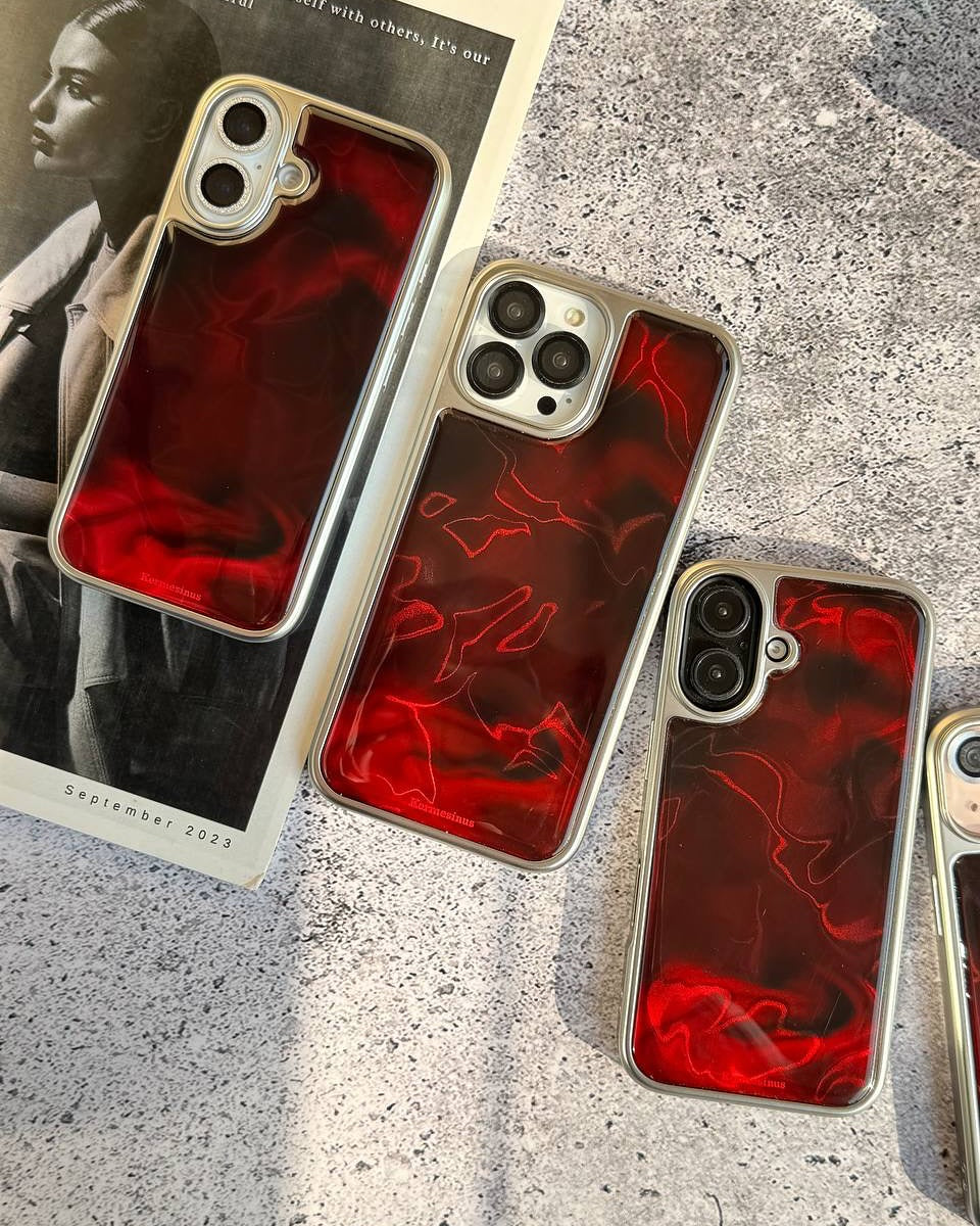 RED BLACK FIRE CASE